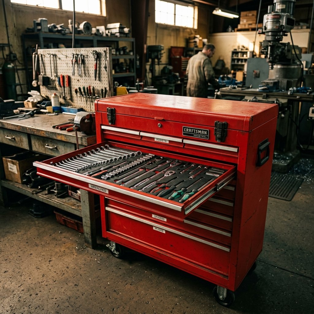DeBolt Steel Tool Box